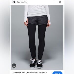 Lululemon Athletica Hot Cheeks Short - Purple